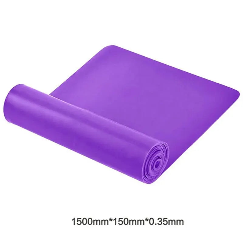 Bandes de résistance pour l'entraînement, bandes d'exercice, thérapie physique, entraînement physique en plein air, Pilates, gymnastique à domicile, bande élastique extensible