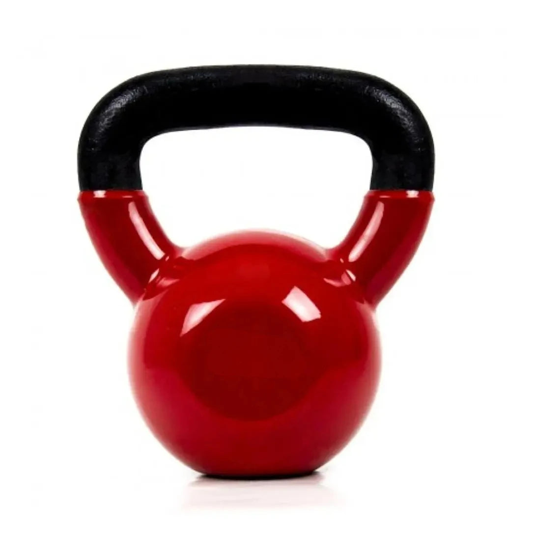 Kettlebell en fer avec revêtement vinyle