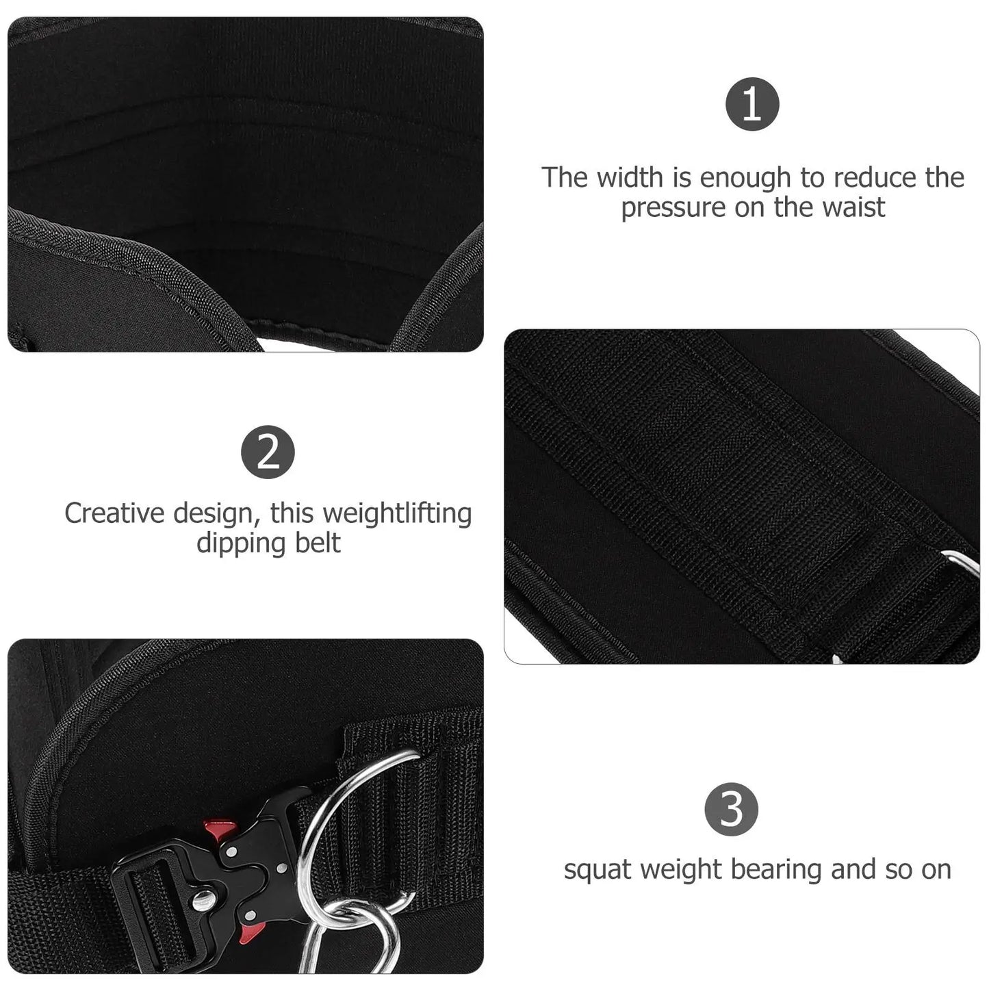 Ceinture d'haltérophilie, équipement de sport, Fitness, chaîne en métal, ceinture de traction lestée pour les exercices