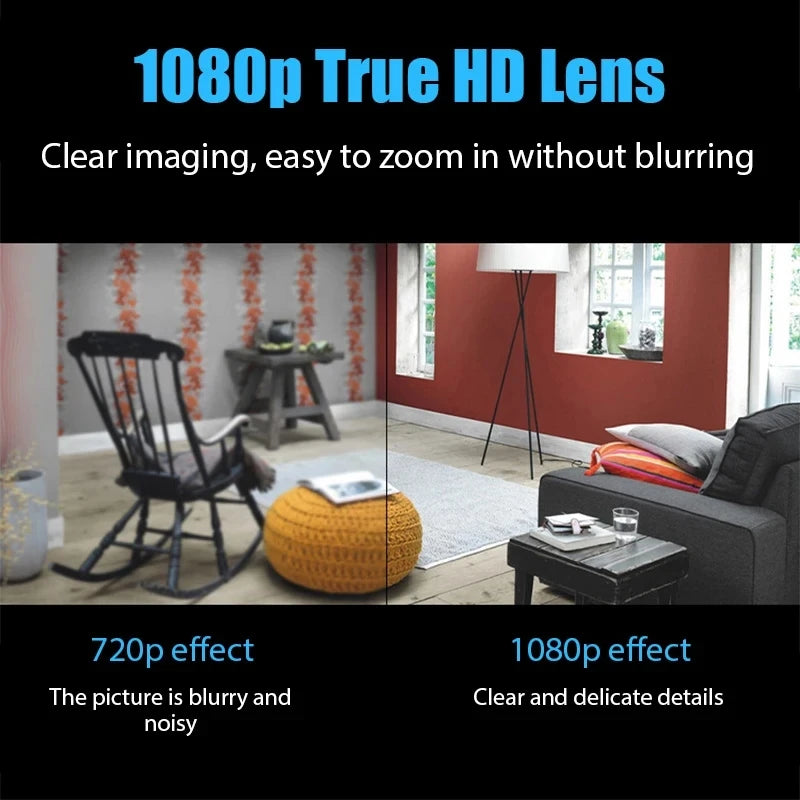 1080P HD Mini caméra WiFi sans fil HD Vision nocturne caméra maison X5 caméra à distance enfants surveillance de sécurité des animaux de compagnie