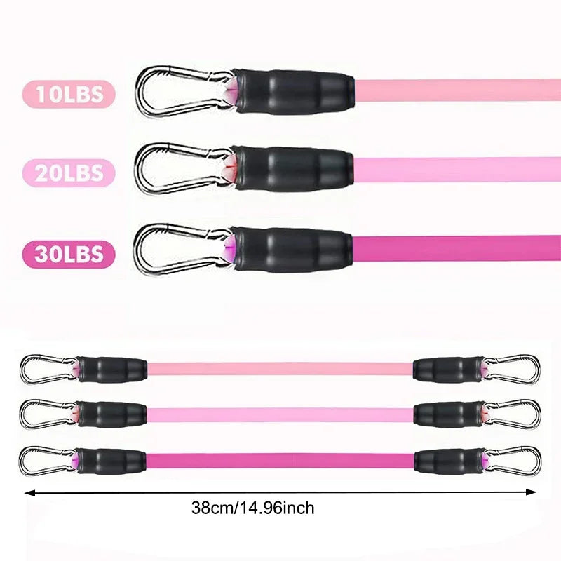 Sangles de cheville bandes de résistance ensemble Fitness entraînement équipement d'exercice cheville poids Yoga élastique Fitness bande pour salle de sport homme femme