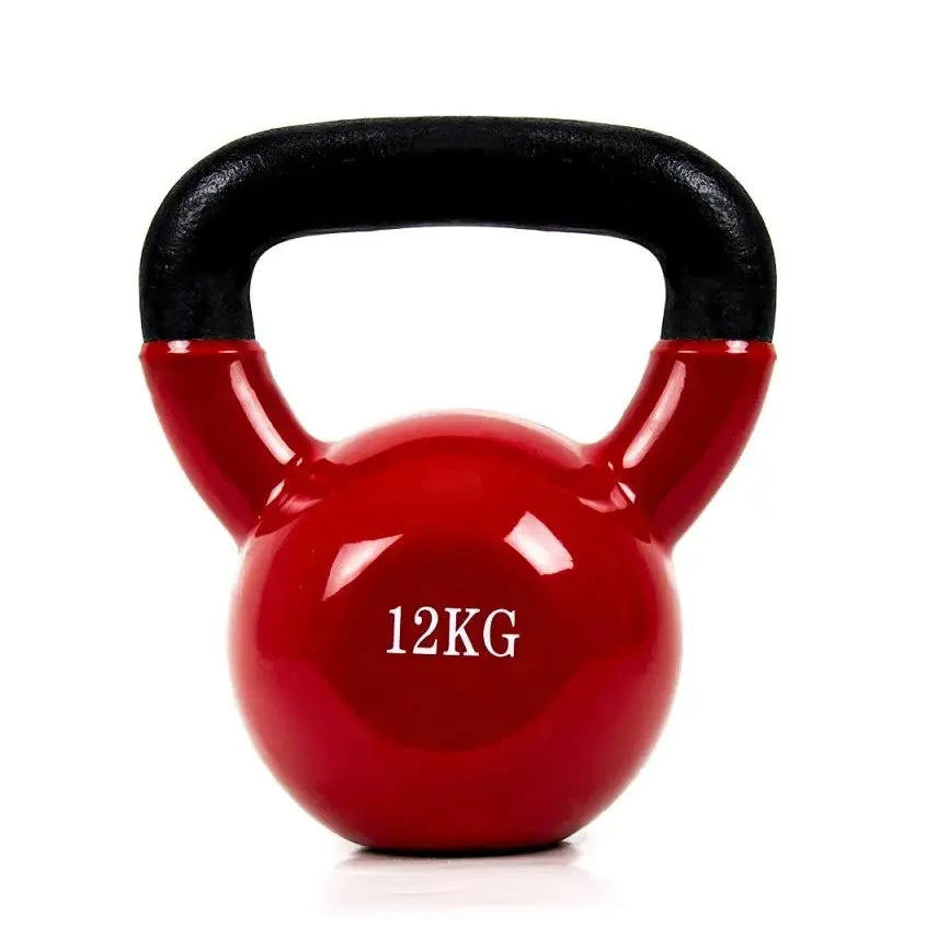 Kettlebell en fer avec revêtement vinyle