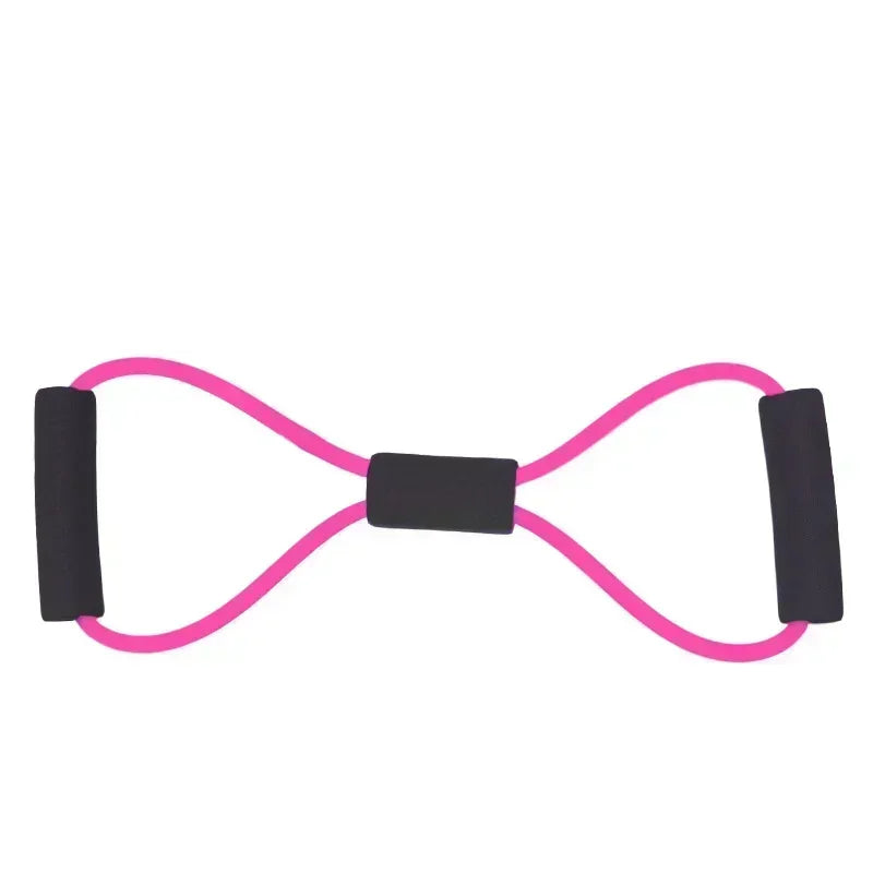 Bandes de résistance bandes de Fitness élastiques pour les exercices sportifs à la maison multifonctionnel Portable 4 tubes extracteur de pédale élastique