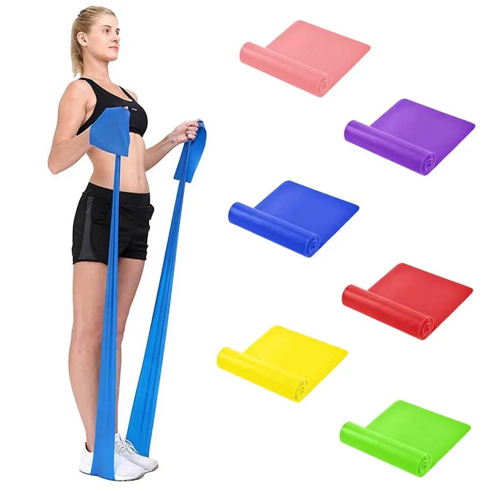 Bandes de résistance pour l'entraînement, bandes d'exercice, thérapie physique, entraînement physique en plein air, Pilates, gymnastique à domicile, bande élastique extensible