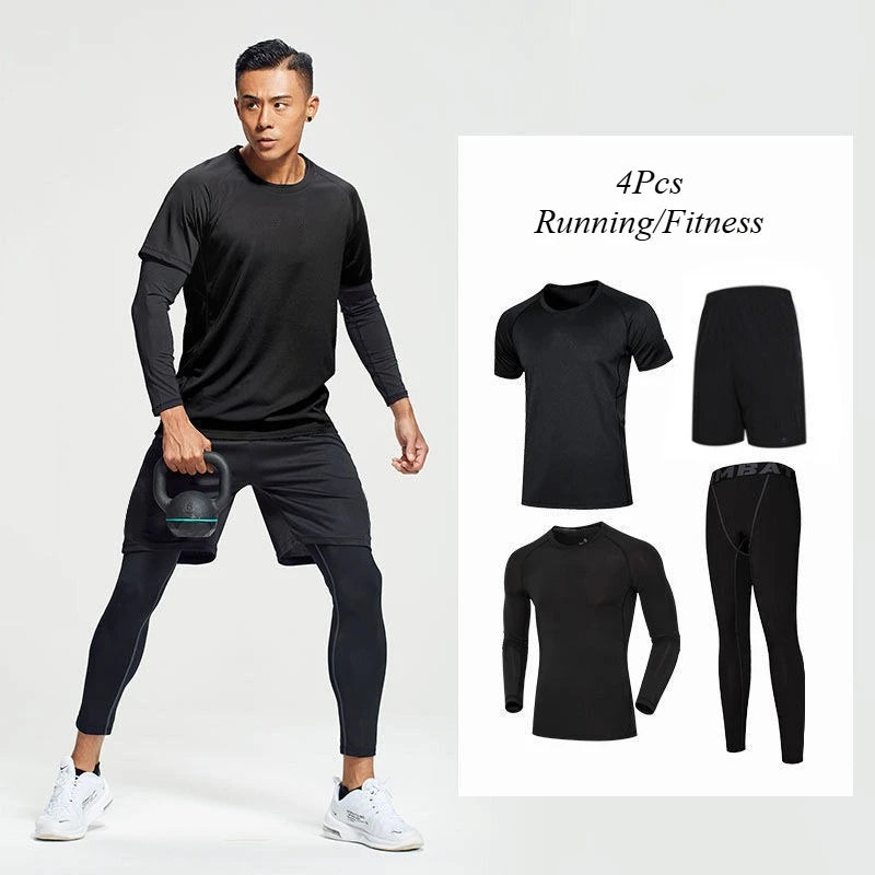 Équipement de sport, de basket-ball, d'entraînement transfrontalier, collants en velours, séchage rapide, combinaisons de Fitness pour course à pied et nuit du matin
