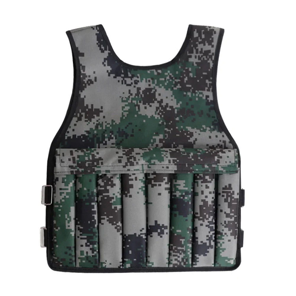20kg charge gilet lesté réglable exercice formation Fitness veste gymnastique entraînement boxe gilet Fitness course sable gilet