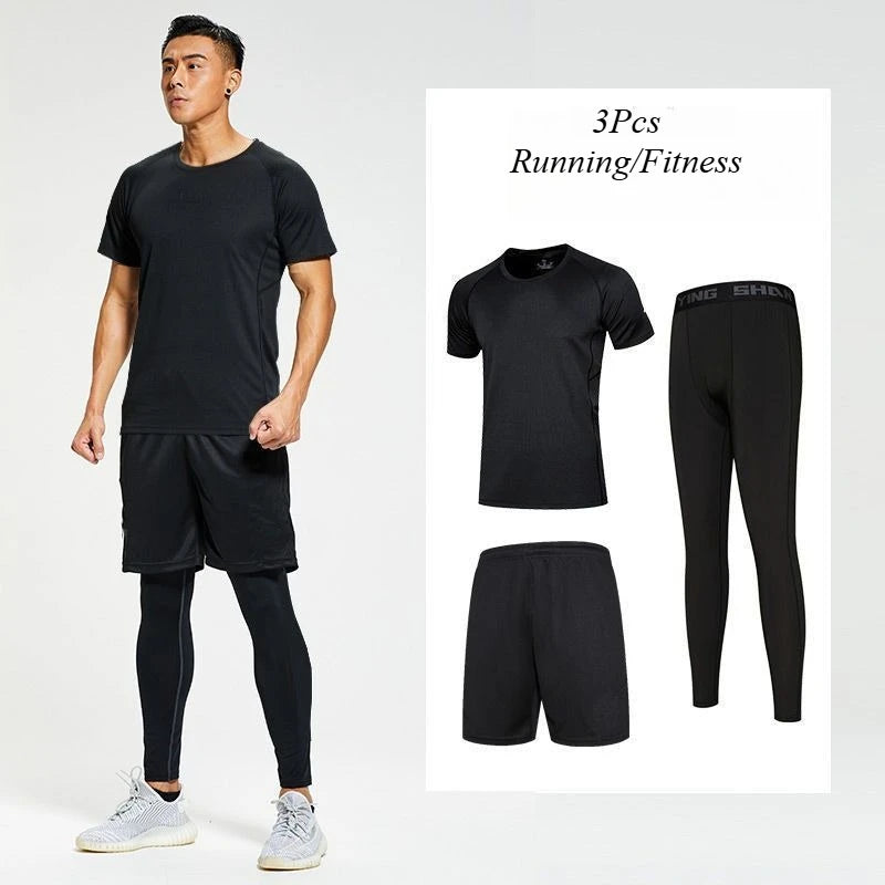 Équipement de sport, de basket-ball, d'entraînement transfrontalier, collants en velours, séchage rapide, combinaisons de Fitness pour course à pied et nuit du matin