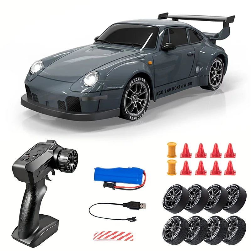 Voiture RC télécommandée à dérive, Mini jouet de course pour enfants, Radio 2.4G, modèle de véhicule à grande vitesse, jouets pour garçons, cadeaux pour enfants