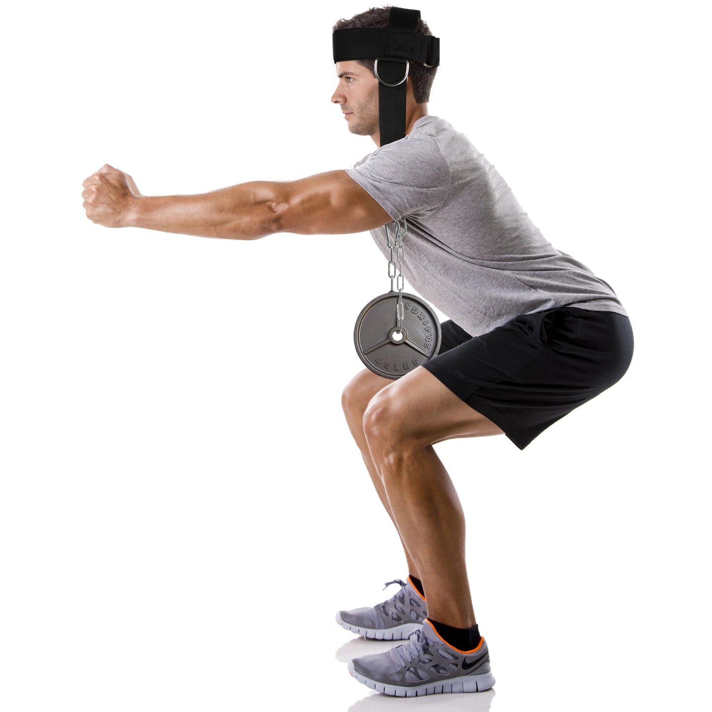 Entraîneur de cou, équipement de Fitness, entraînement de poids de la tête et des épaules, dispositif de Traction
