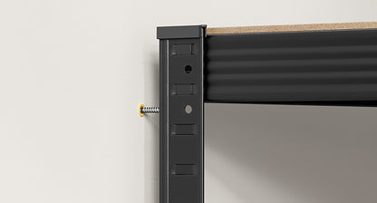 SONGMICS Étagère de Rangement à 5 Niveaux, 30 x 75 x 150 cm, Capacité 650 kg, Planches Réglables, Style Industriel, pour Cuisine, Salon