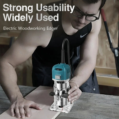 Machine de découpage électrique 6 vitesses 800W, 30000 tr/min, fraisage du bois, gravure, routeur de bord du bois manuel, outils électriques de bricolage à domicile