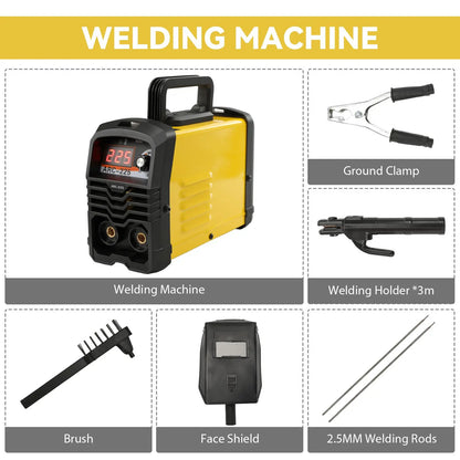 Machine à Souder Portable Entièrement existent de 250A, Accessoire Électrique Tout en Cuivre, de Qualité Industrielle, pour le Ménage