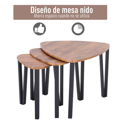 Tables basses modernes avec pieds en métal, table d'appoint accent, salle de bain, MCOM 3