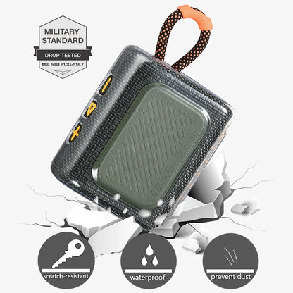 ZOPRORE voyage protection TPU housse de protection pour JBL GO 3 Portable Bluetooth haut-parleur étanche