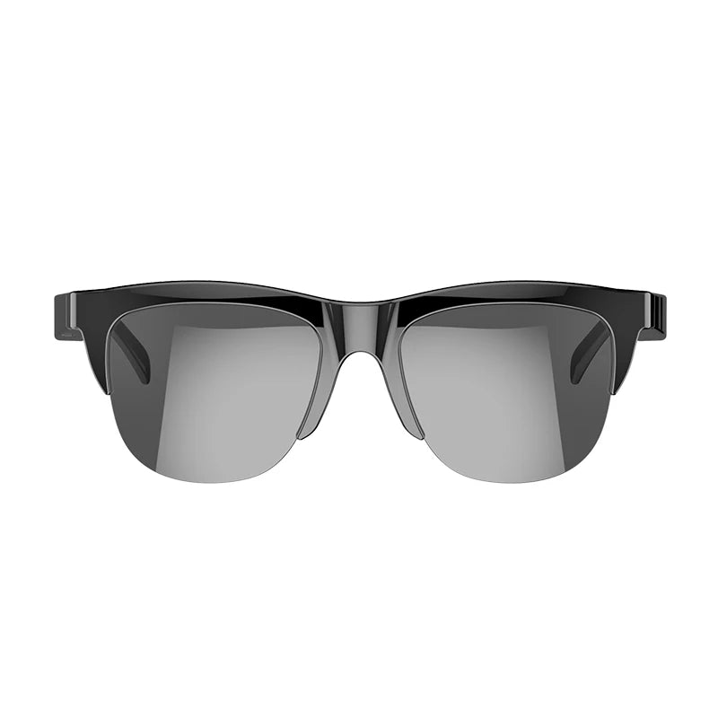 Lunettes Bluetooth intelligentes à base de contact avec Conduction osseuse pour les appels de sports de plein air, lunettes de soleil, écouteurs sans fil d'affaires