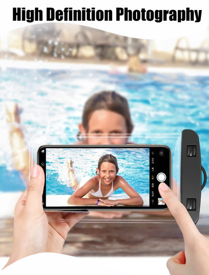 Coque de téléphone étanche, sac étanche de natation, pochette de protection universelle sous-marine pour iPhone 11 12 13 14 Pro Max X