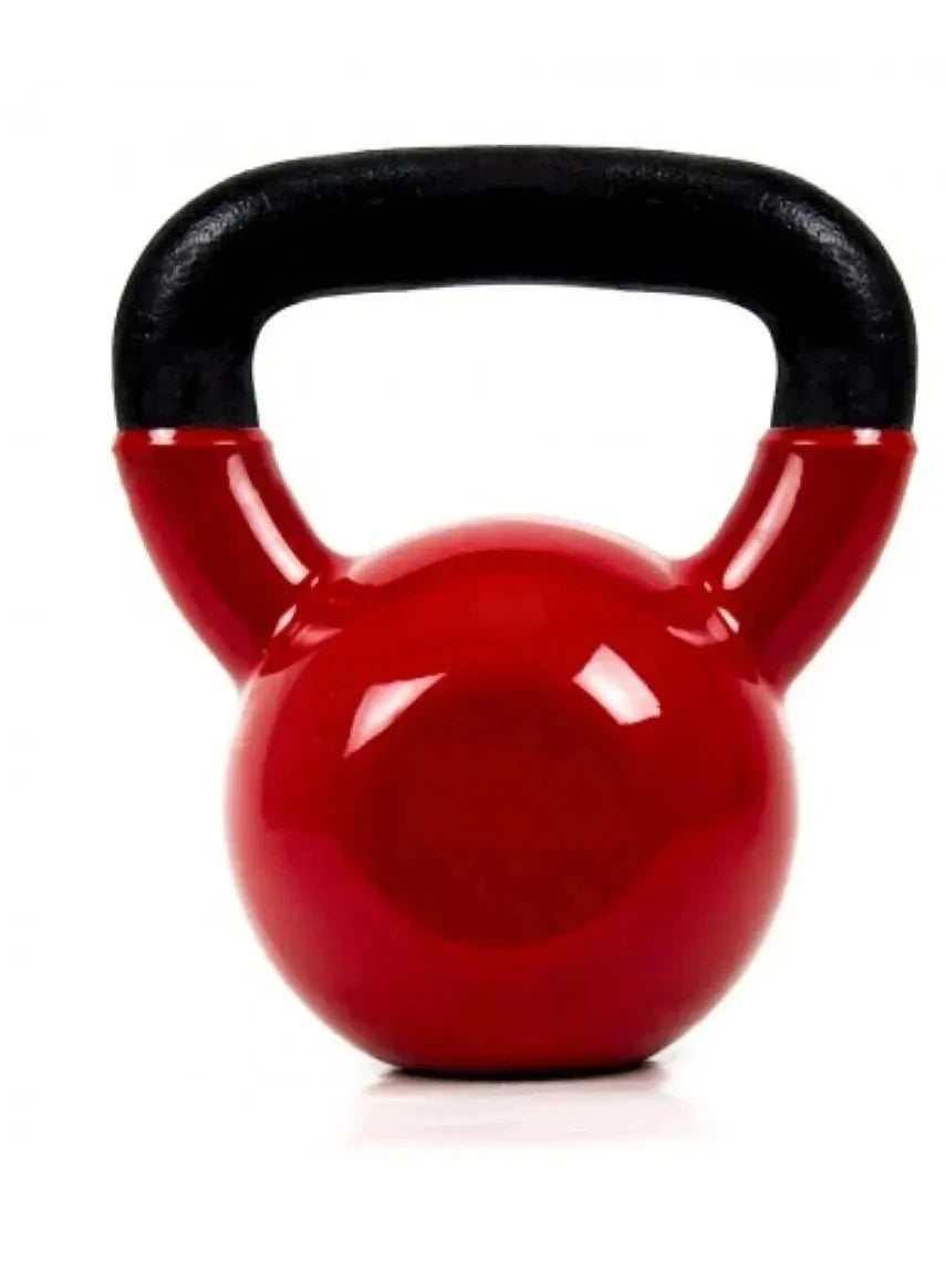 Kettlebell en fer avec revêtement vinyle
