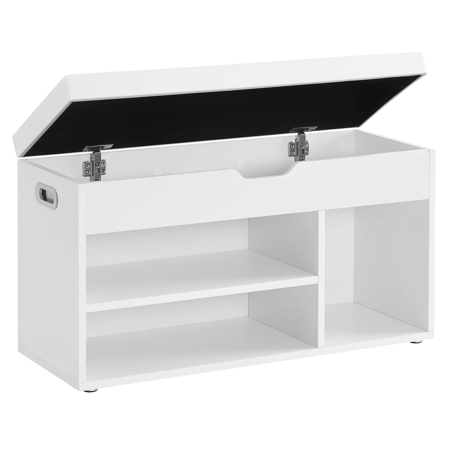 VASAGLE Shoe Bench, with storage space, 80x30x44 cm (L X W X H)