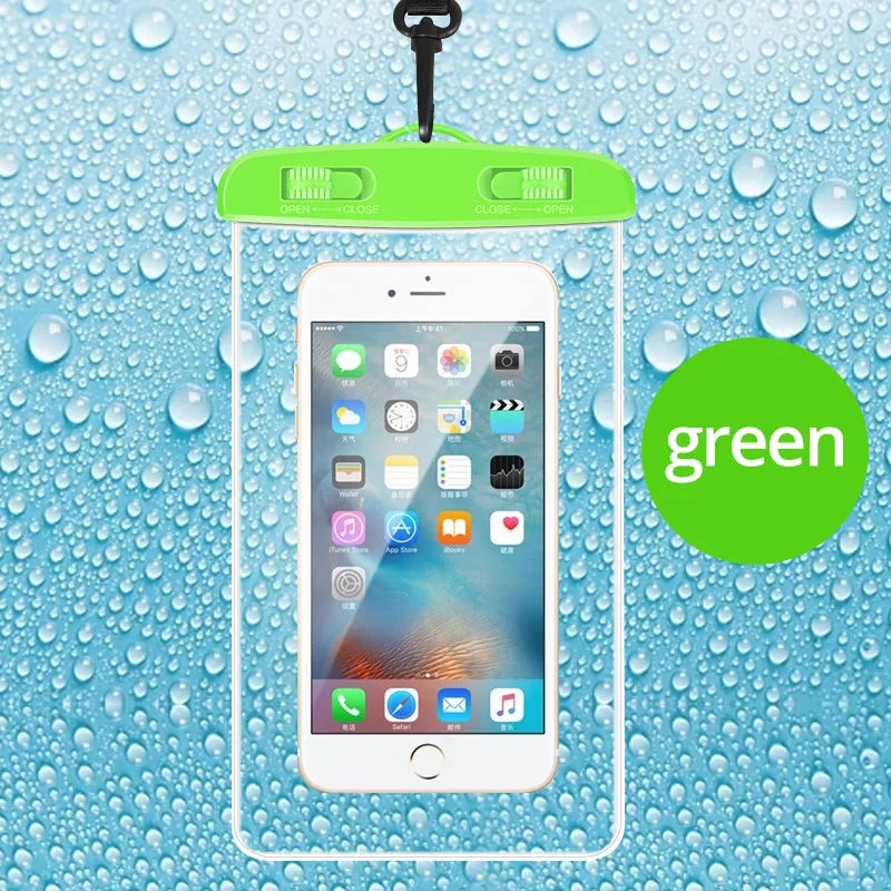 Coque de téléphone étanche, sac étanche de natation, pochette de protection universelle sous-marine pour iPhone 11 12 13 14 Pro Max X