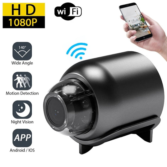1080P HD Mini caméra WiFi sans fil HD Vision nocturne caméra maison X5 caméra à distance enfants surveillance de sécurité des animaux de compagnie