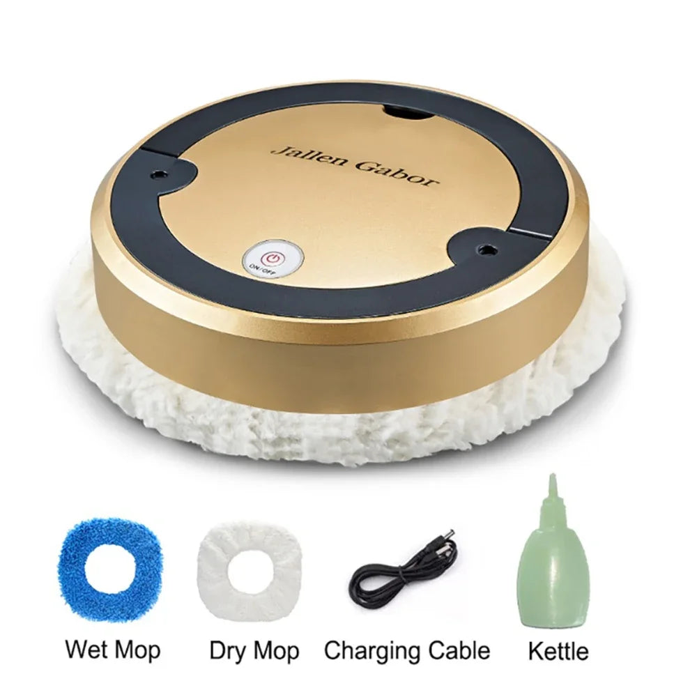 New Mopping with Sprayer Machine Wet and Dry Smart Home Floor Sweeping Automatic Electric Floor Mops Floor Steam Cleaner Robot