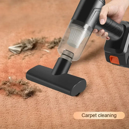 Aspirateur de voiture sans fil 300W, Portable, Machine de nettoyage de voiture, Rechargeable, forte aspiration 12000PA, 1 pièce