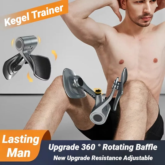 Kegel-Équipement de Fitness pour Homme, Exercice à Domicile, Entraîneur de Muscles Pelviens du Bassin, Fesses, Exercice au Sol, Renforcement