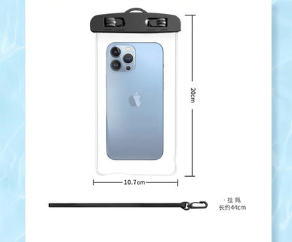 Coque de téléphone étanche, sac étanche de natation, pochette de protection universelle sous-marine pour iPhone 11 12 13 14 Pro Max X