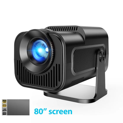 ISinbox-Projecteur portable Android 13 NTV, compatible 4K, 1080 ANSI, pour touristes, Wi-Fi, BT5.3, HY320AA, 320 P