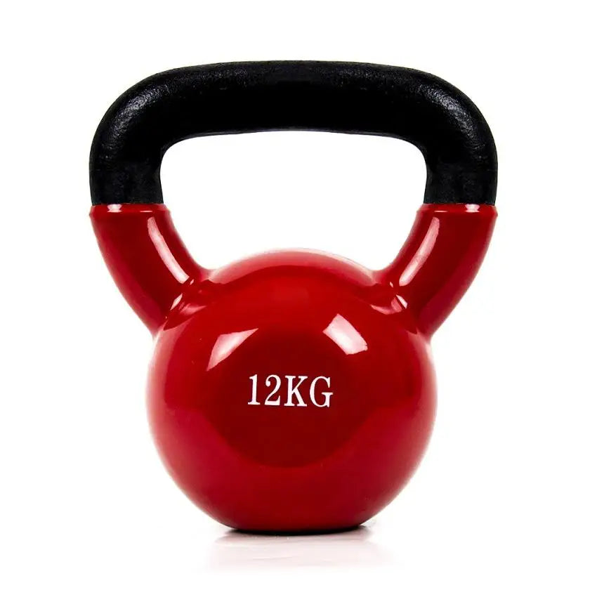 Kettlebell en fer avec revêtement vinyle