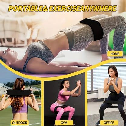 Bandes de résistance pour Squats Fitness Yoga Pilates entraînement de force bandes élastiques extensibles pour jambes fesses Fitness beauté fesses