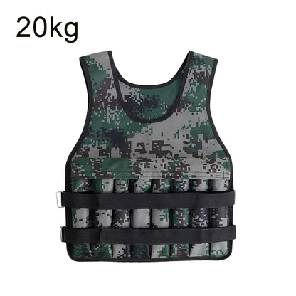 20kg charge gilet lesté réglable exercice formation Fitness veste gymnastique entraînement boxe gilet Fitness course sable gilet