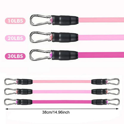 Sangles de cheville bandes de résistance ensemble Fitness entraînement équipement d'exercice cheville poids Yoga élastique Fitness bande pour salle de sport homme femme