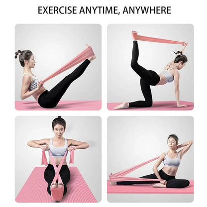 Bandes de résistance pour l'entraînement, bandes d'exercice, thérapie physique, entraînement physique en plein air, Pilates, gymnastique à domicile, bande élastique extensible