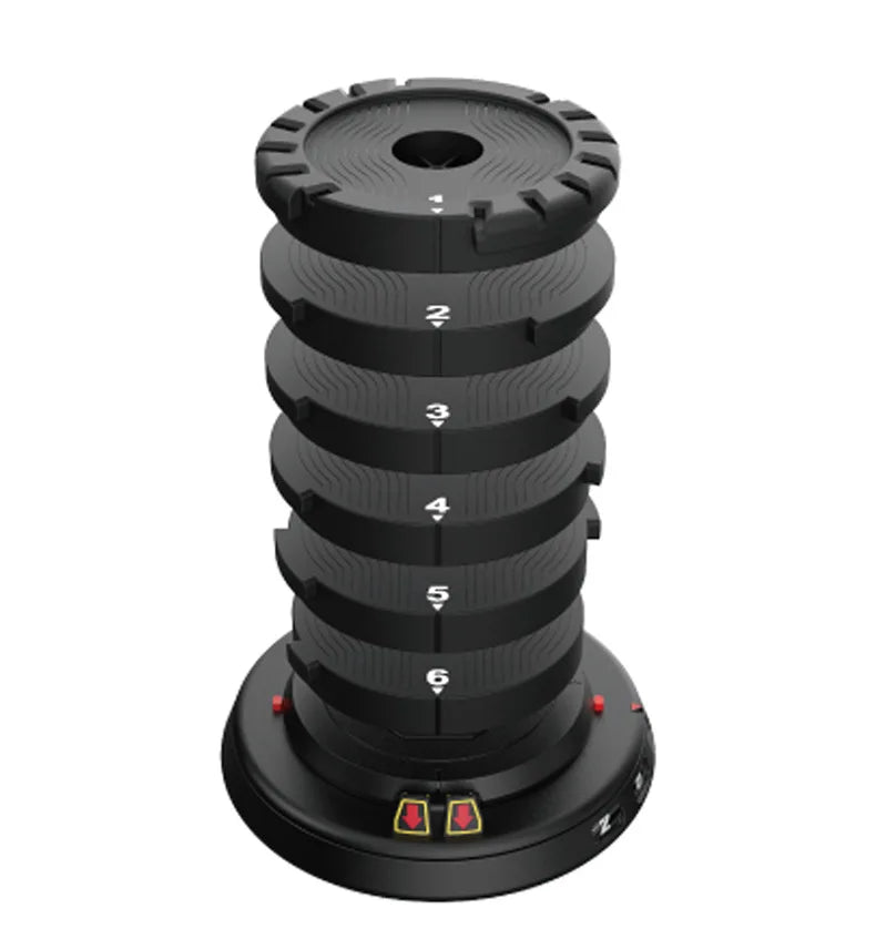 Nouveau SANSHIKJ 44lb cloche de bouilloire, kettlebell réglable rapide à sept vitesses 20kg