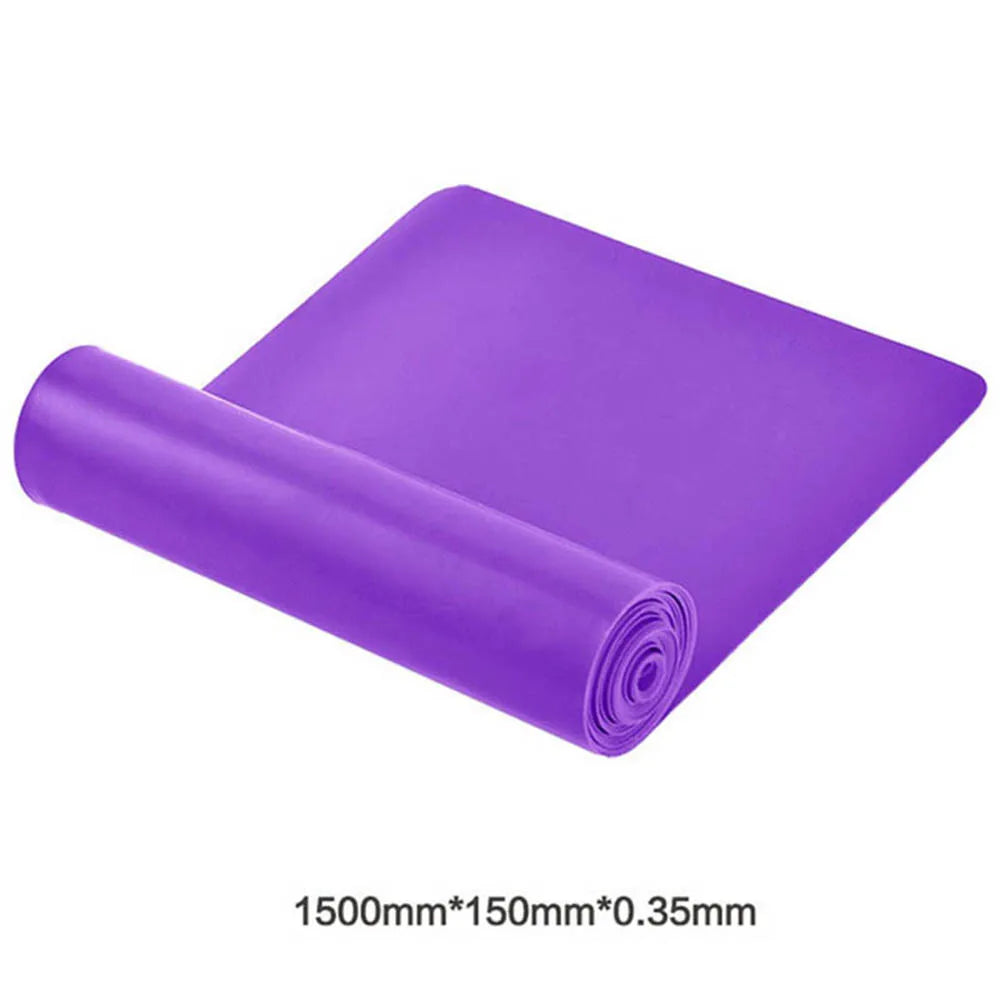 Bandes de résistance pour l'entraînement, bandes d'exercice, thérapie physique, entraînement physique en plein air, Pilates, gymnastique à domicile, bande élastique extensible