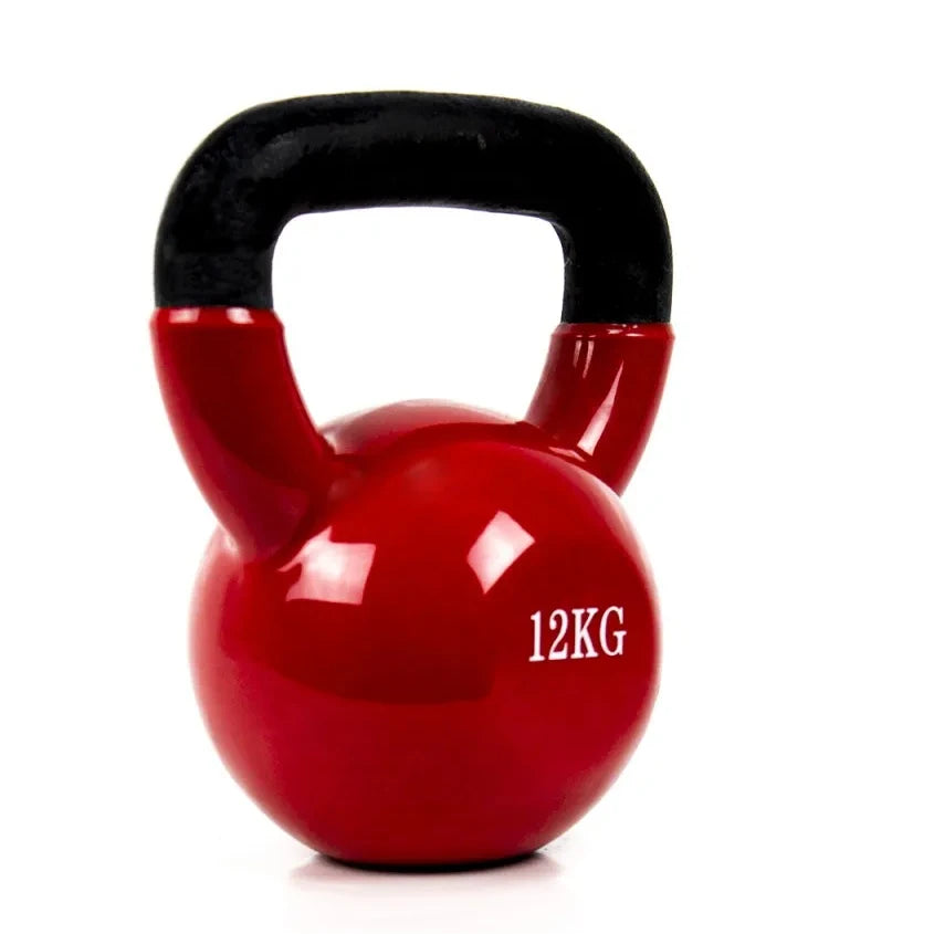 Kettlebell en fer avec revêtement vinyle