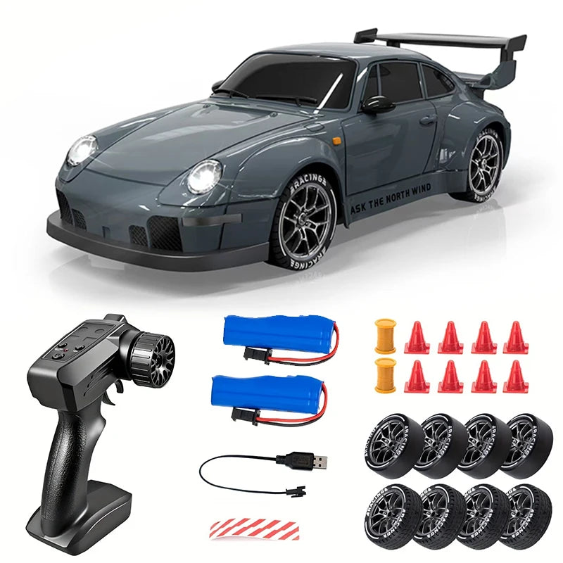 Voiture RC télécommandée à dérive, Mini jouet de course pour enfants, Radio 2.4G, modèle de véhicule à grande vitesse, jouets pour garçons, cadeaux pour enfants