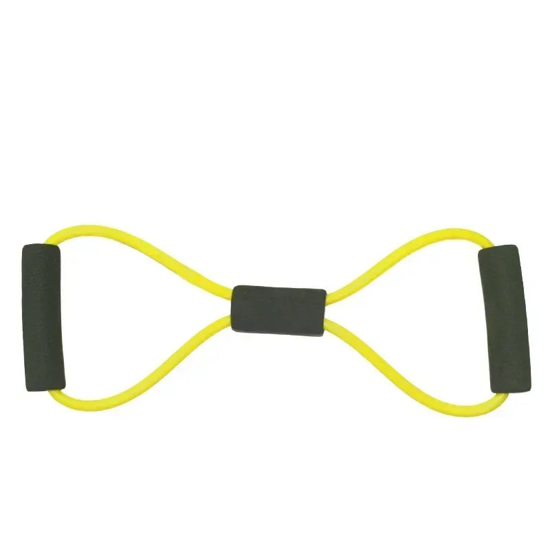 Bandes de résistance bandes de Fitness élastiques pour les exercices sportifs à la maison multifonctionnel Portable 4 tubes extracteur de pédale élastique