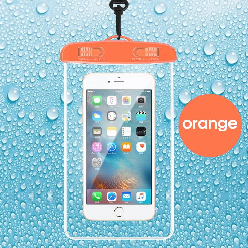 Coque de téléphone étanche, sac étanche de natation, pochette de protection universelle sous-marine pour iPhone 11 12 13 14 Pro Max X