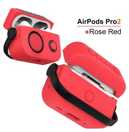 Étui pour écouteurs Housse de protection pour AirPods 1/2/3/4 & Pro & Pro2 (2021 & 2024 ANC) |   Étui/sac en silicone antichoc pour radio de dessin animé