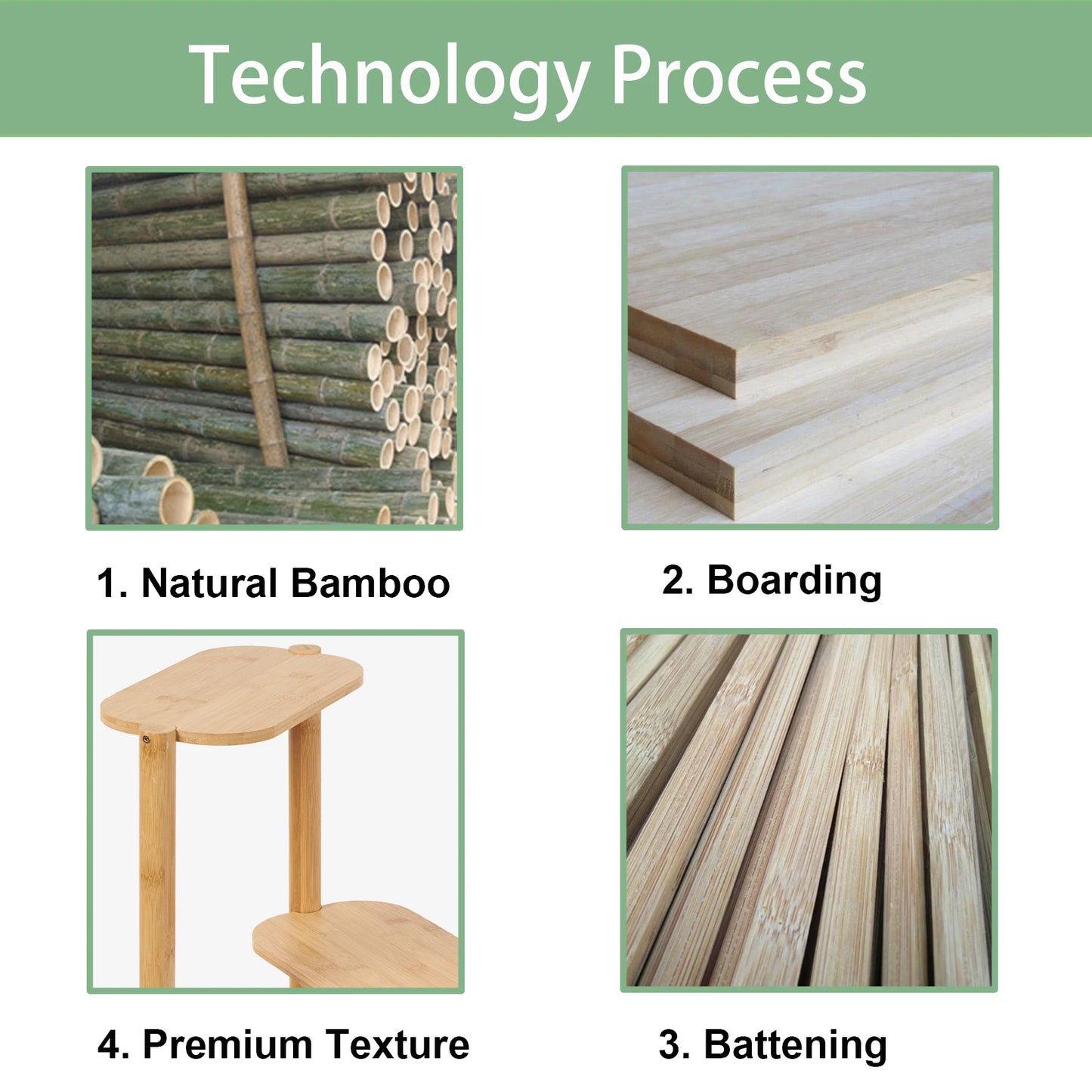 Support de plantes d'angle haut en bambou à 3 niveaux, support de jardinière, support de Pot de fleur, support de rangement pour balcon, jardin, Patio