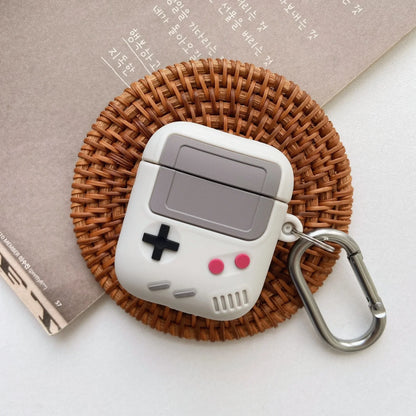 Pour AirPods Pro 2 étui mode classique rétro Console de jeu étuis pour écouteurs pour AirPods 4 3 2 1 Pro 2 Pro2 housse en Silicone avec crochet
