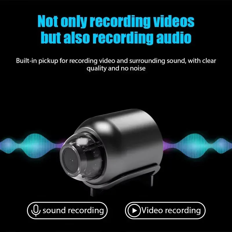 Mini caméra X5 sans fil 1080P Surveillance sécurité vidéo caméra Vision nocturne détection de mouvement caméscope Mini caméra moniteur maison intelligente