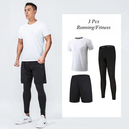 Équipement de sport, de basket-ball, d'entraînement transfrontalier, collants en velours, séchage rapide, combinaisons de Fitness pour course à pied et nuit du matin