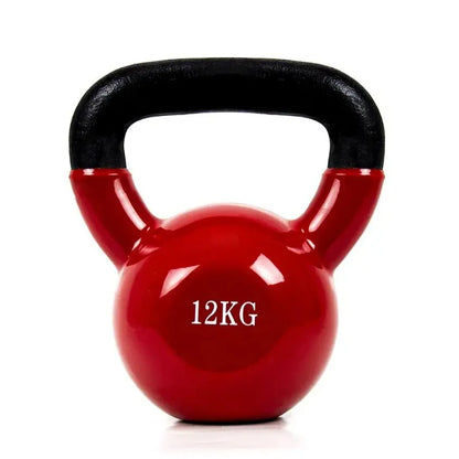 Kettlebell en fer avec revêtement vinyle