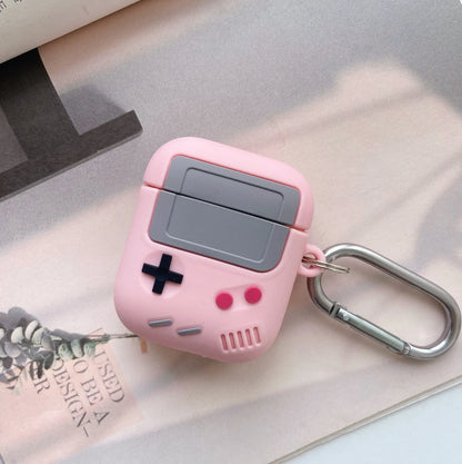 Pour AirPods Pro 2 étui mode classique rétro Console de jeu étuis pour écouteurs pour AirPods 4 3 2 1 Pro 2 Pro2 housse en Silicone avec crochet