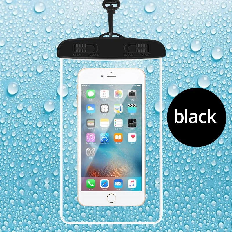 Coque de téléphone étanche, sac étanche de natation, pochette de protection universelle sous-marine pour iPhone 11 12 13 14 Pro Max X