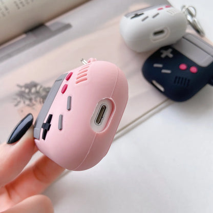 Pour AirPods Pro 2 étui mode classique rétro Console de jeu étuis pour écouteurs pour AirPods 4 3 2 1 Pro 2 Pro2 housse en Silicone avec crochet