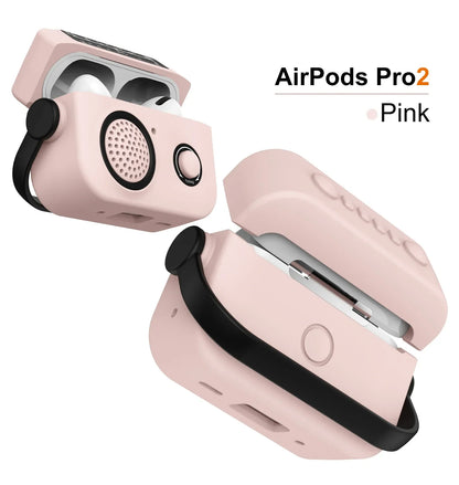 Étui pour écouteurs Housse de protection pour AirPods 1/2/3/4 & Pro & Pro2 (2021 & 2024 ANC) |   Étui/sac en silicone antichoc pour radio de dessin animé